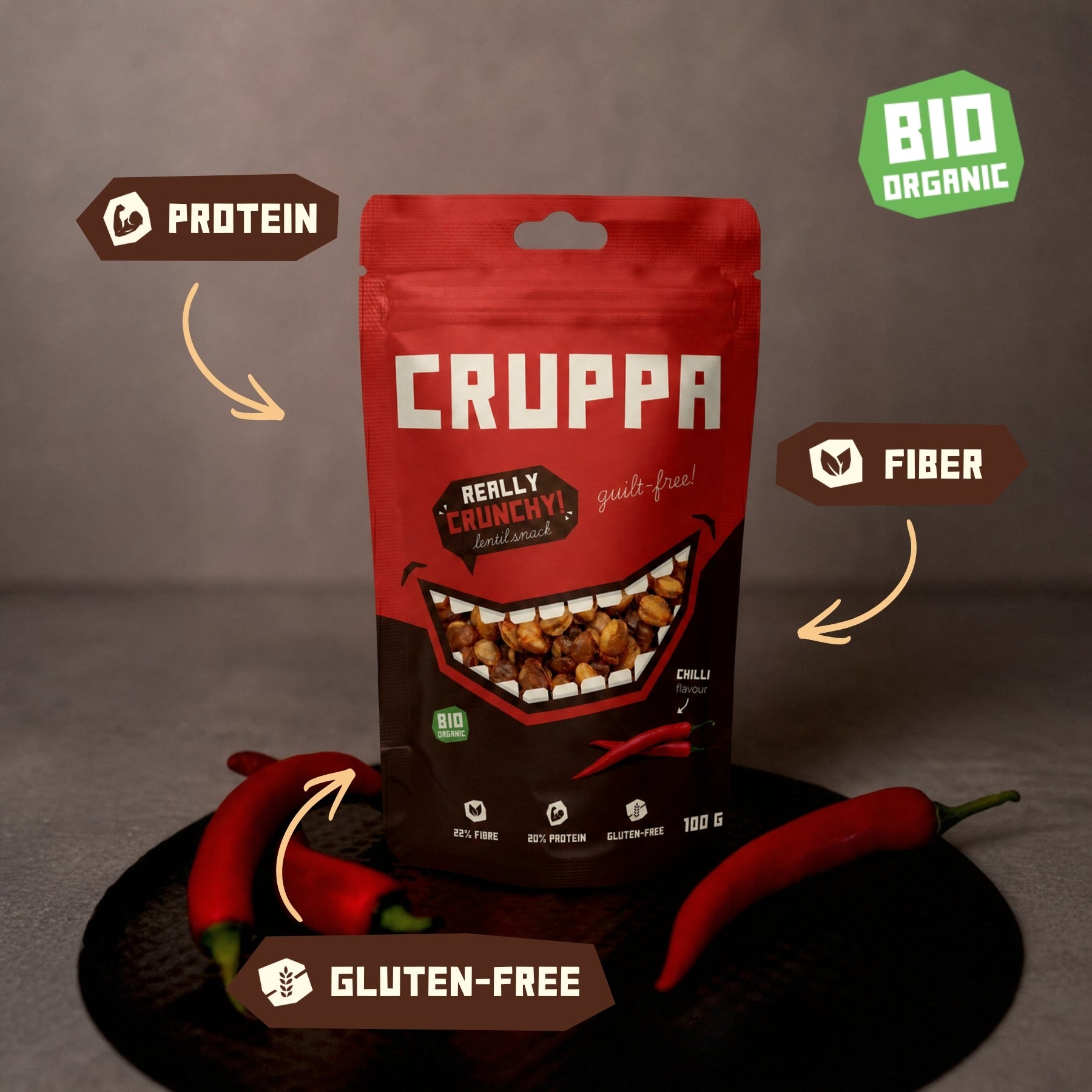 CRUPPA - Chili BIO - 100 g