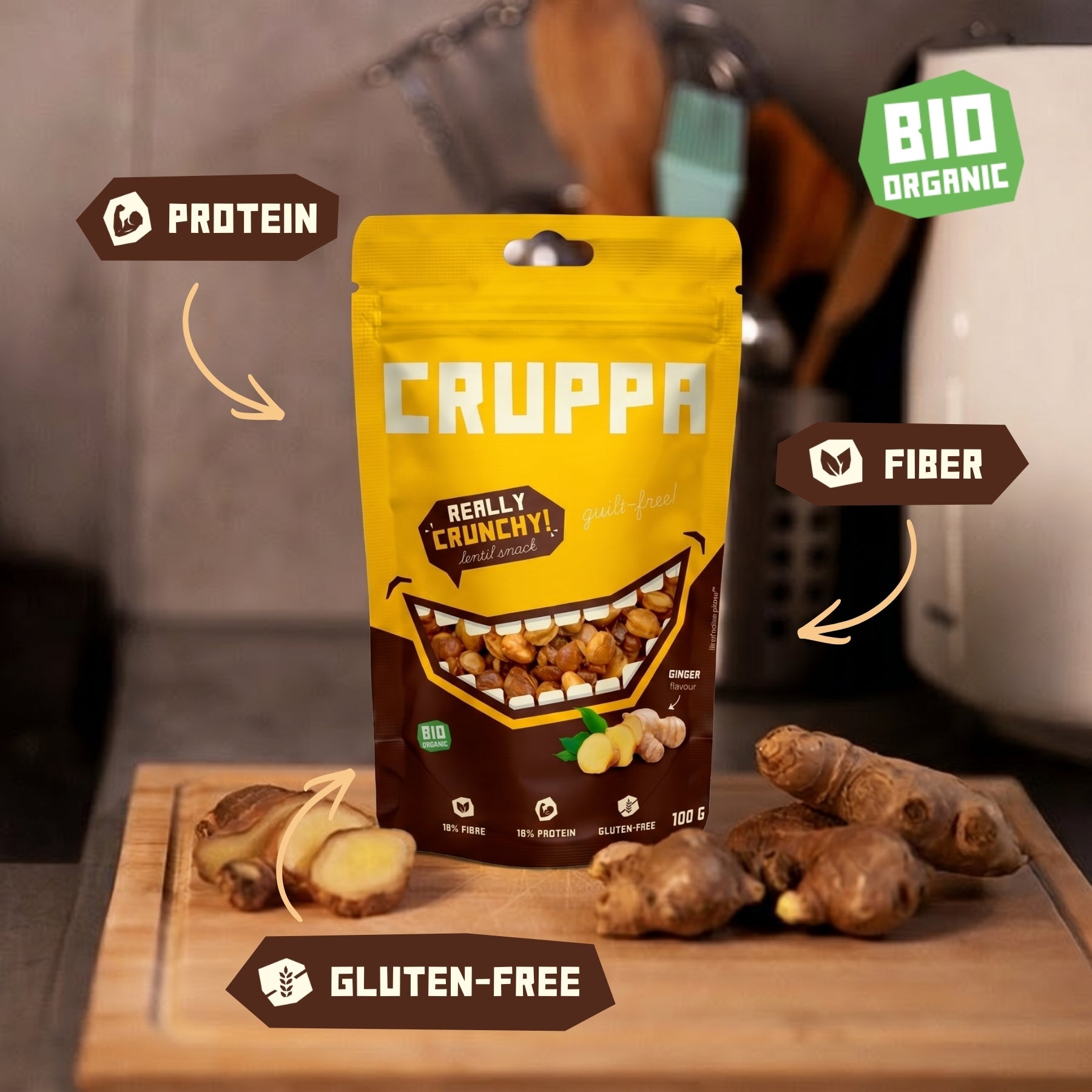 CRUPPA - Ingwer BIO - 100 g