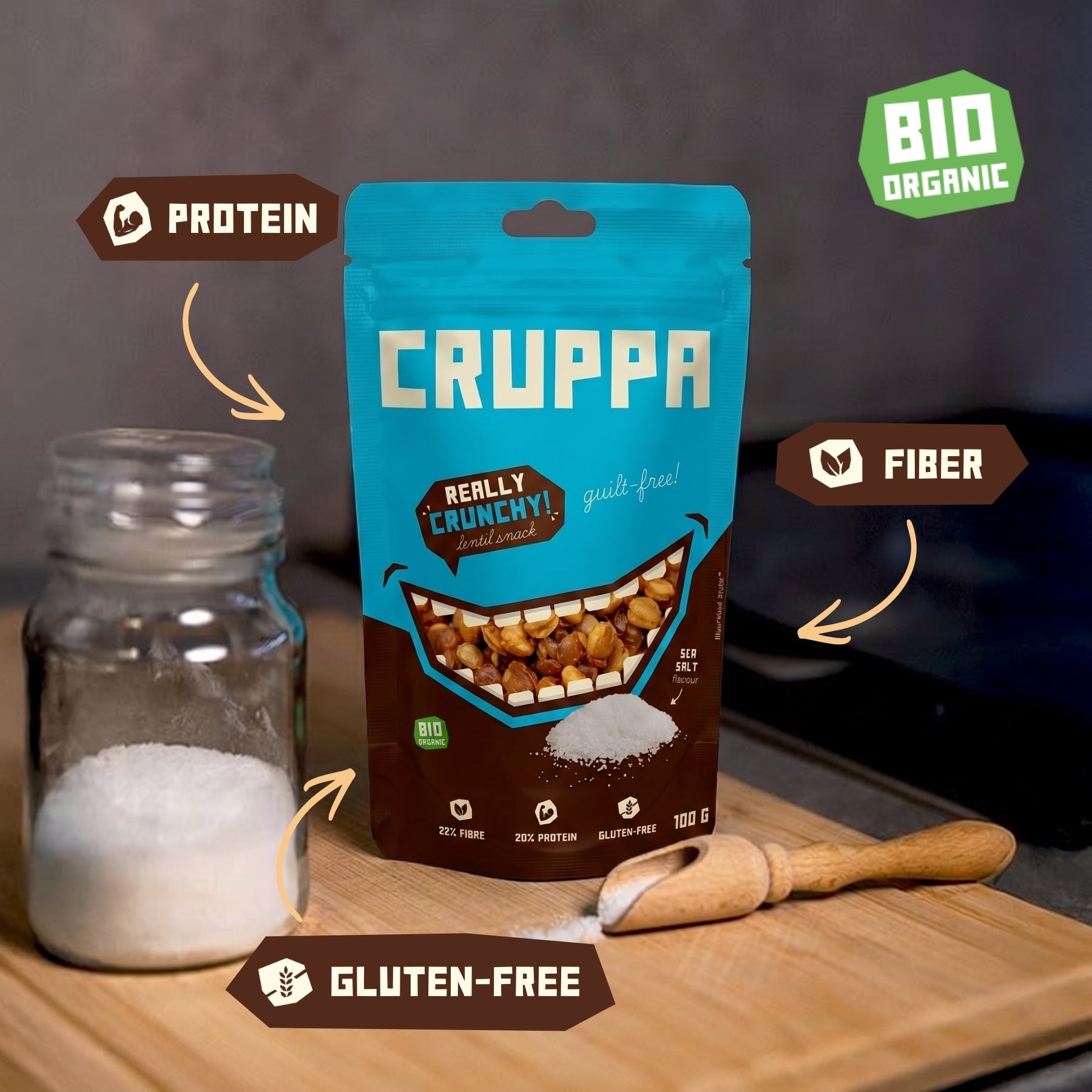 CRUPPA - Meersalz BIO - 100 g