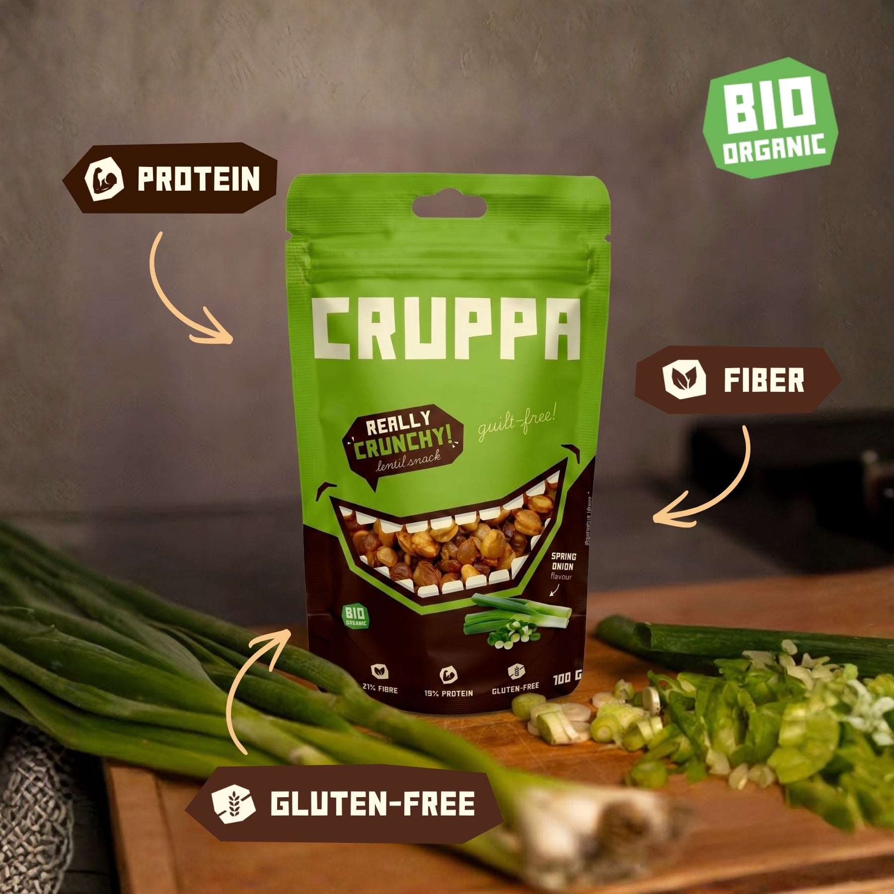 CRUPPA - Frühlingszwiebel BIO - 100 g