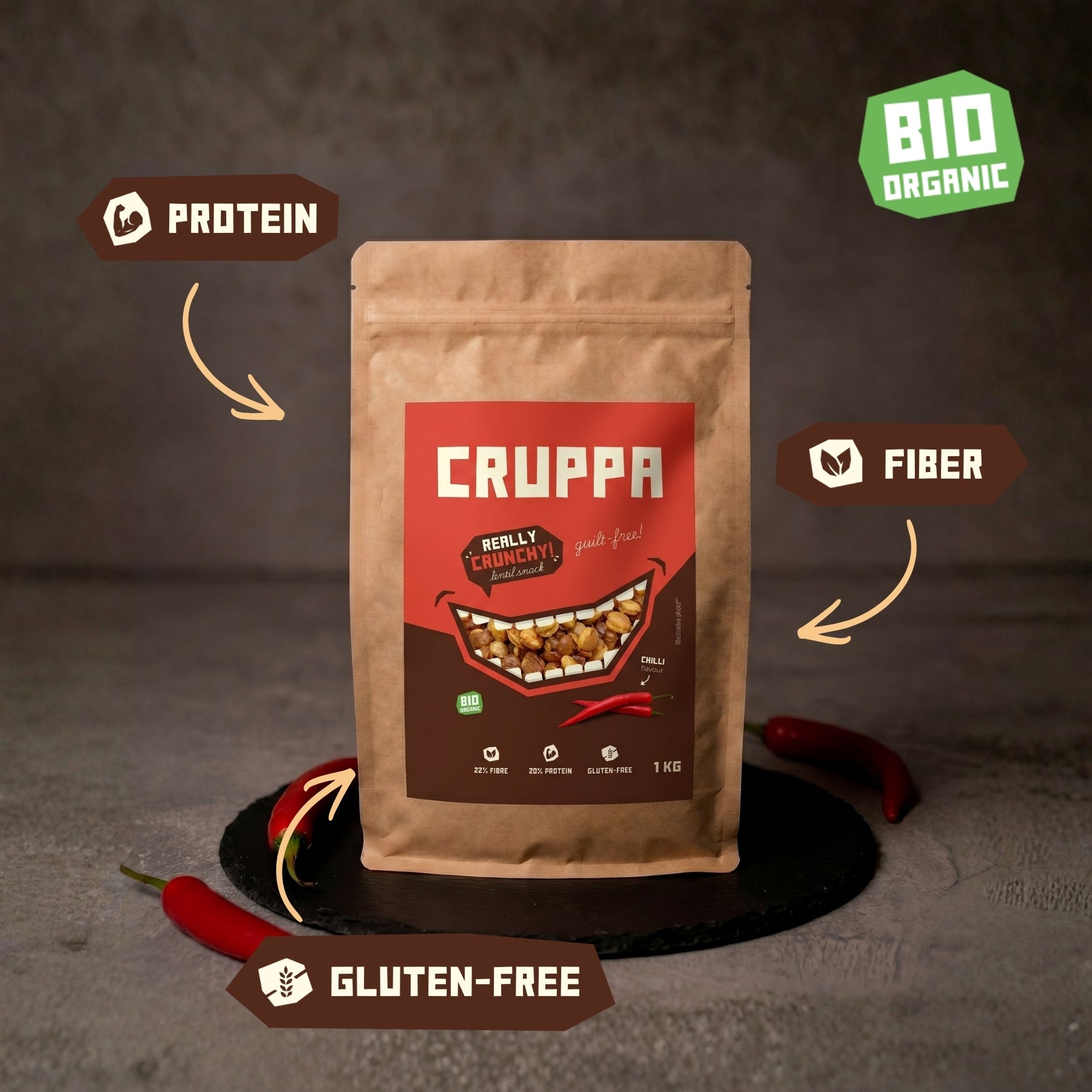 CRUPPA - Chili BIO - 1 kg